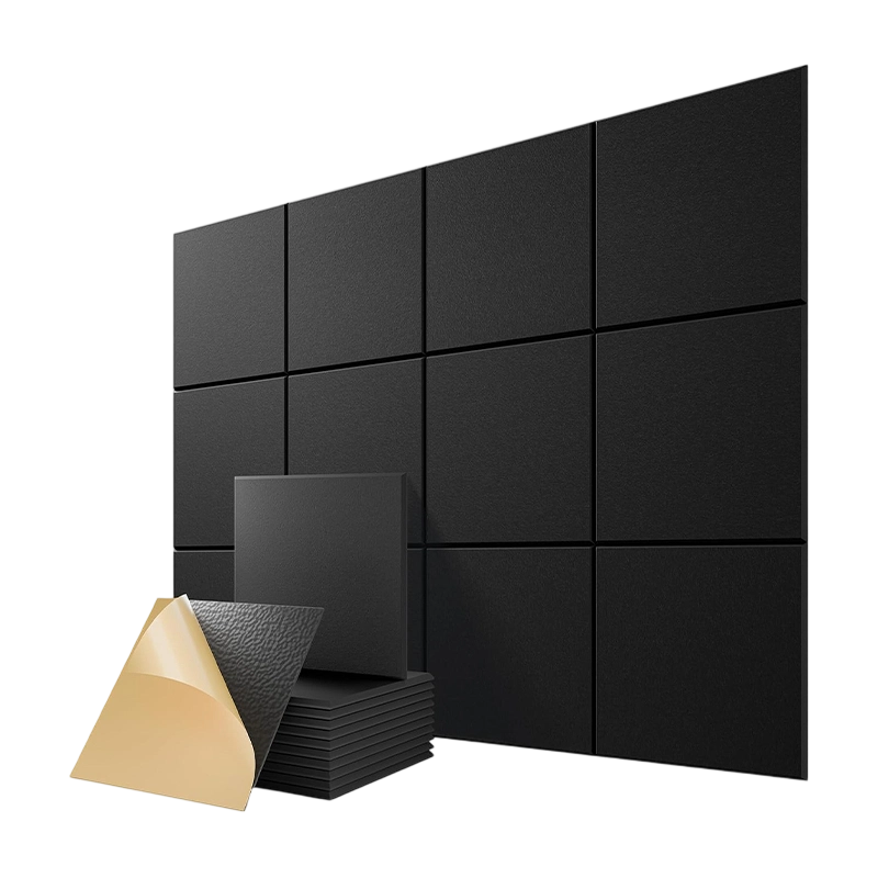 Square Self-Adhesive Polyester Fiber Sound-Absorbing Board