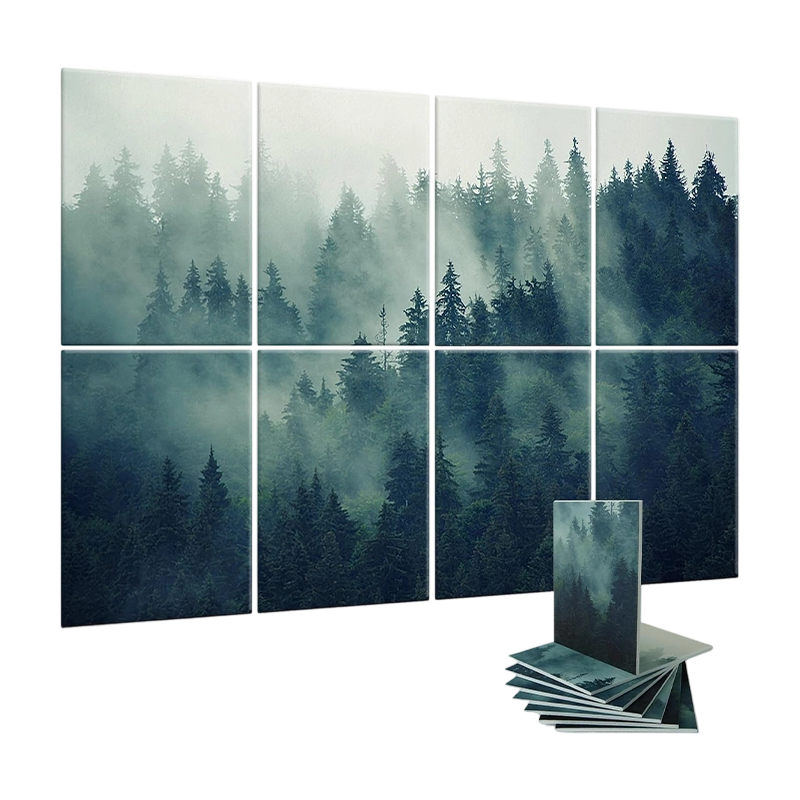 Interior Landscaping Sound-Absorbing Art Print Panels