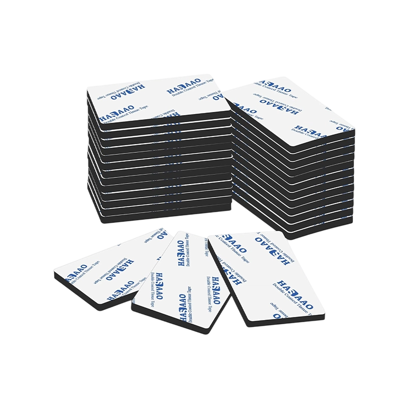 Black Foam Double-Sided Adhesive Pads for Acoustic Panels